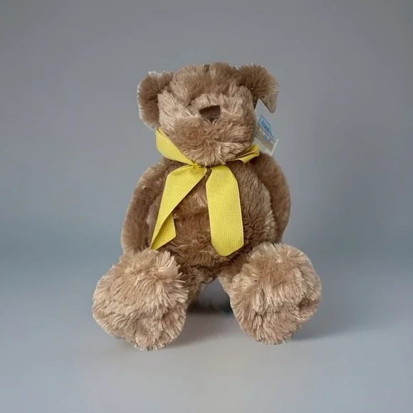 Animal Alley Plush Teddy Bear Tan Floppy Shaggy Stuffed Animal 14" New With Tags - Picture 1 of 7